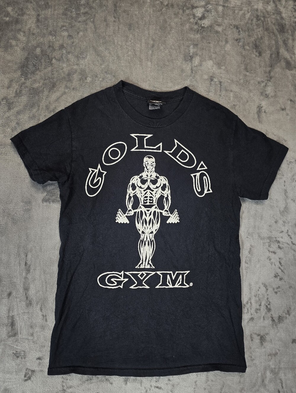 Gold's Gym 2023 T Shirt Size Small Made In USA Black